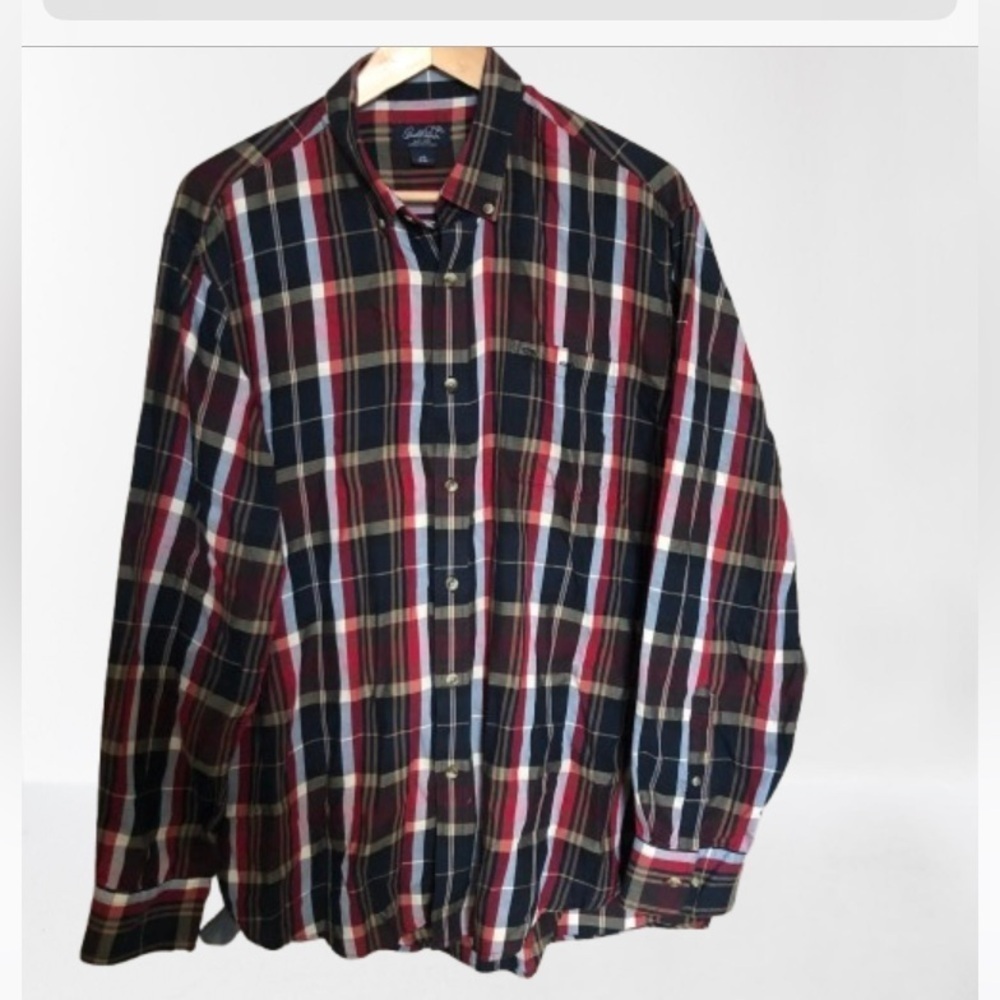 Arnold Palmer Golf Classic Plaid Men's Shirt Large